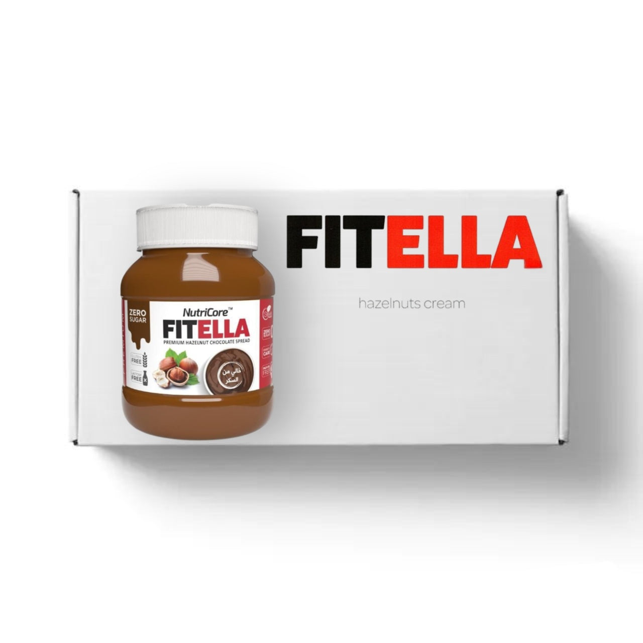 Fitella Box 12 pieces with Flavors 380G