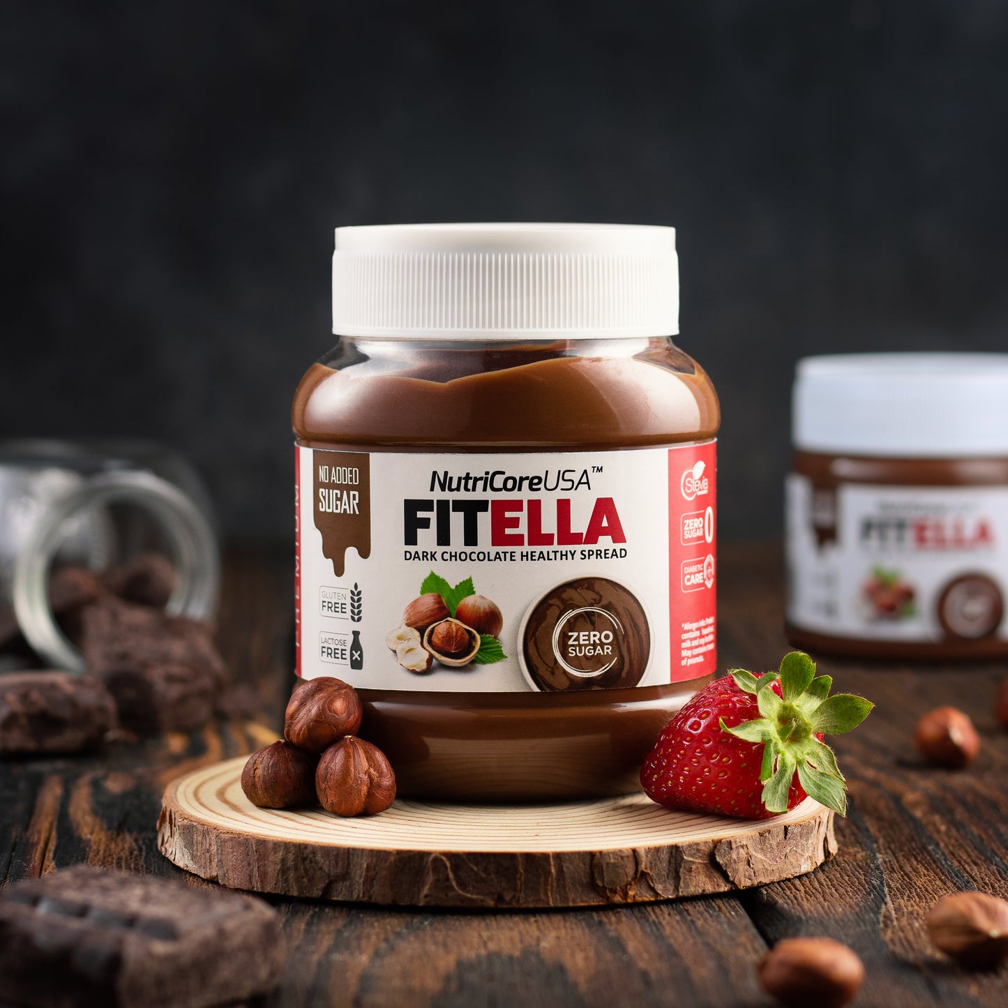 Fitella Max Protein Hazelnut Chocolate spread 350G
