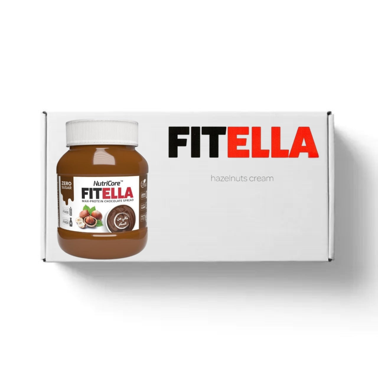 Fitella Box 12 pieces with Flavors 350G