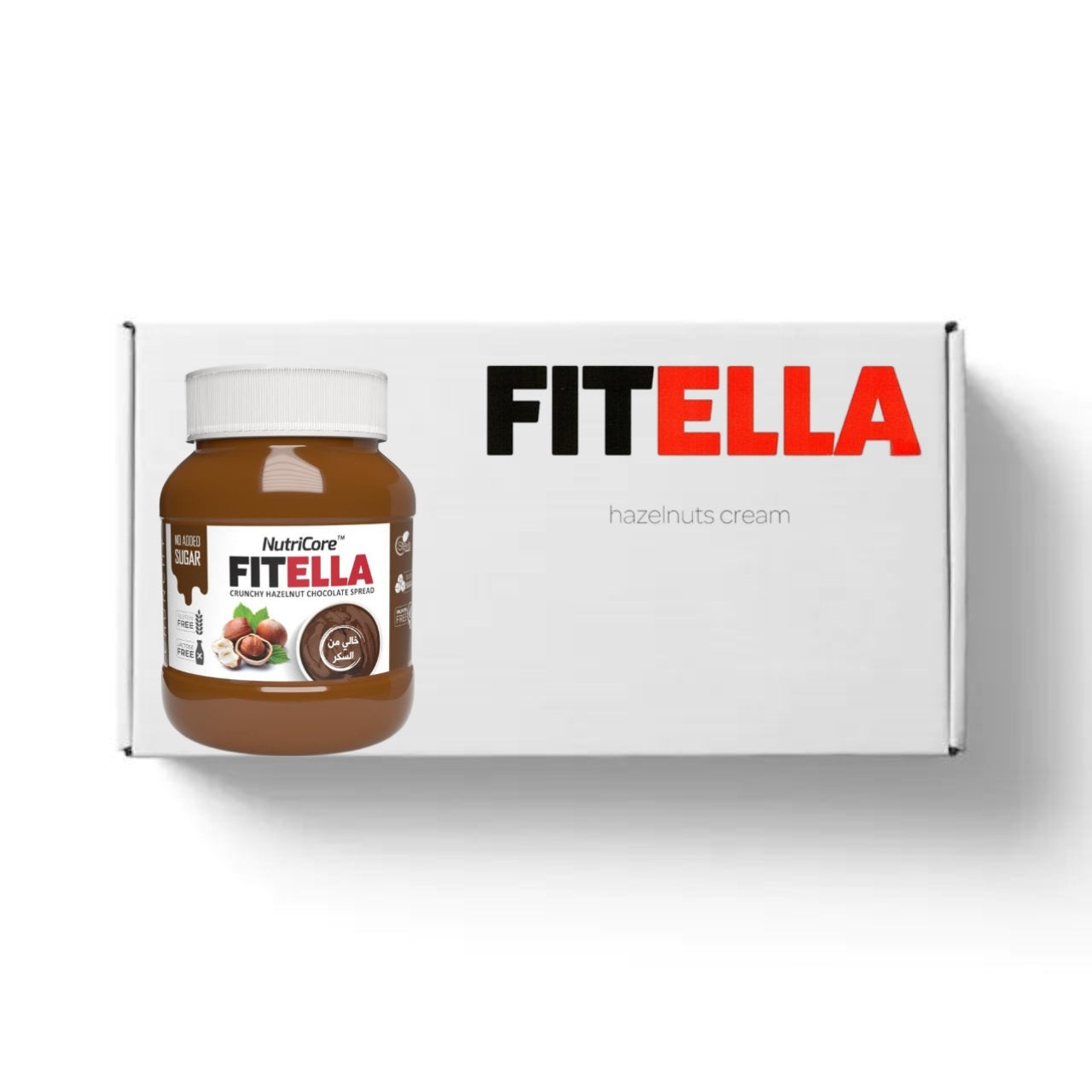 Fitella Box 12 pieces with Flavors 350G