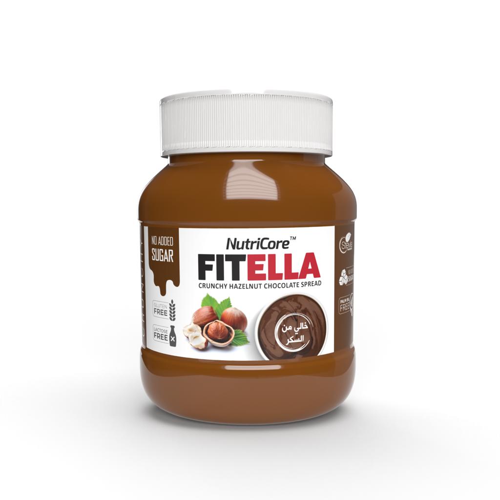 Fitella Crunchy Hazelnut Chocolate Spread 350G
