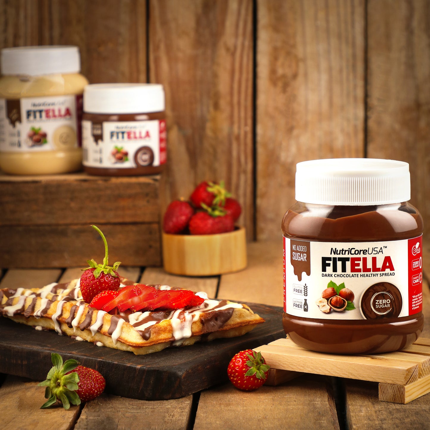 Fitella Premium Hazelnut chocolate Spread 350G